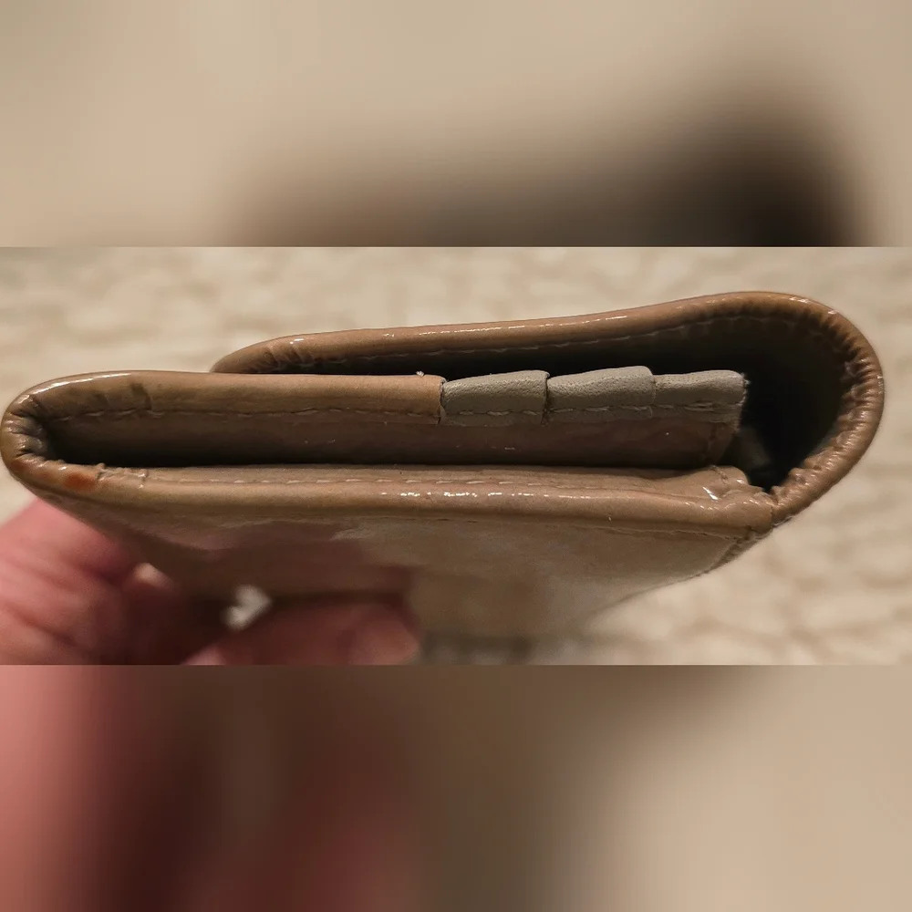 Vintage Coach Patent Leather Wallet